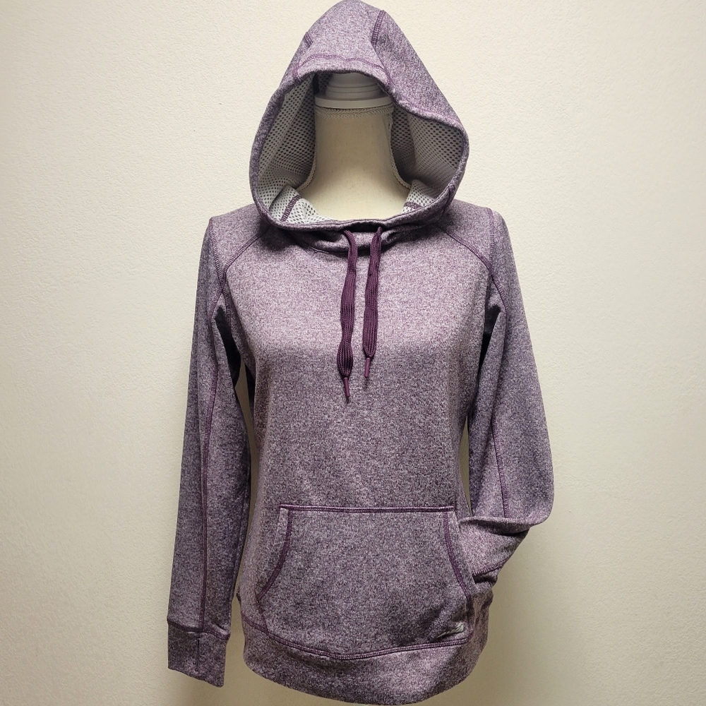 Avia Long Sleeve Burgundy Cowl Long Sleeve Hoodie Women's size medium